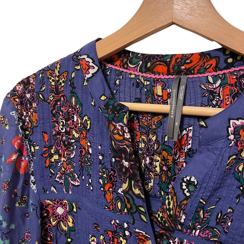 Anthropologie Diana Pintucked Tunic Dress - Picture 5 of 8